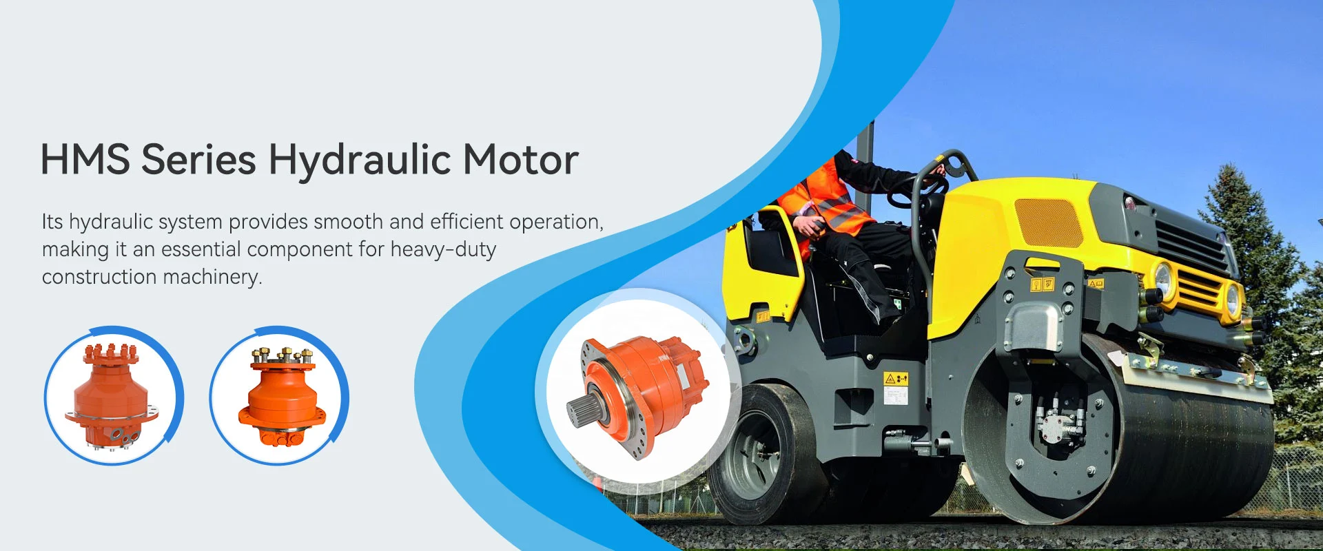 Fabricante de motor hidráulico da série HMS